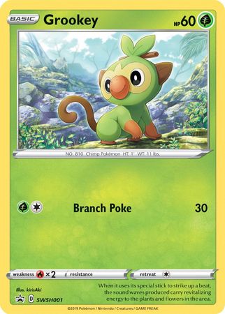 Grookey (SWSH001) [Sword &amp; Shield: Black Star Promos] 