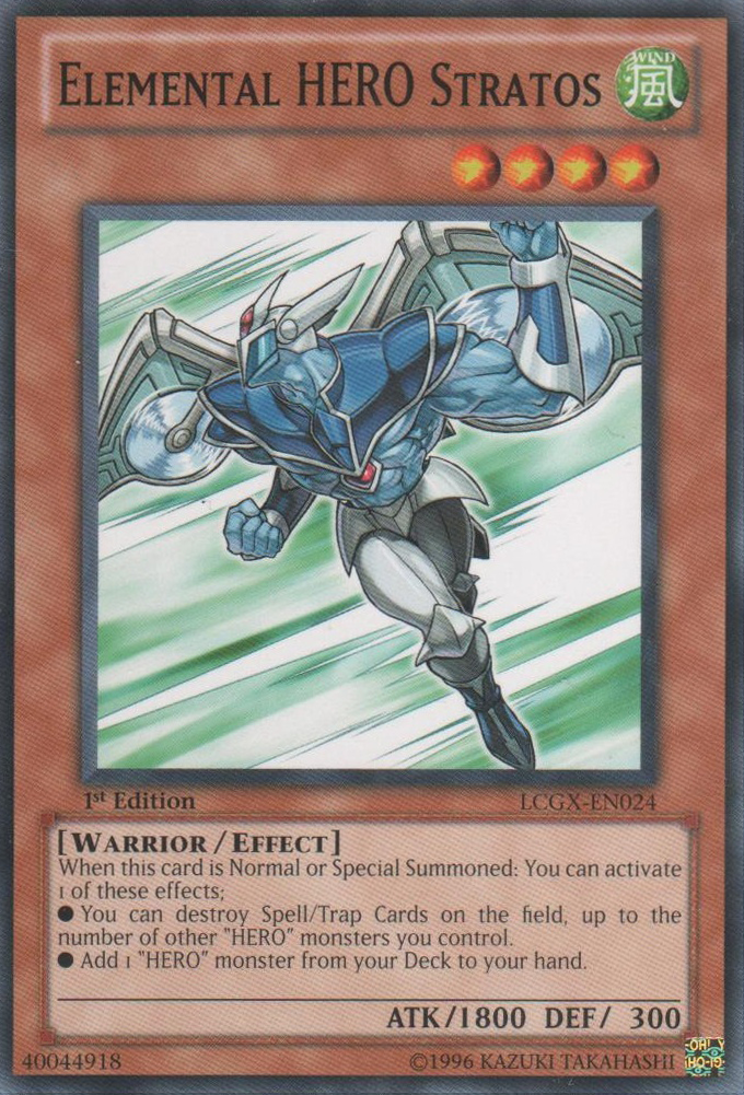 Elemental HERO Stratos [LCGX-EN024] Common 