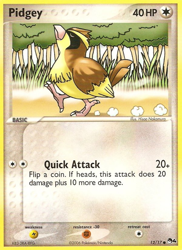 Pidgey (12/17) [POP Series 4] 
