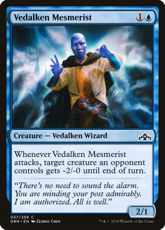 Vedalken Mesmerist [Guilds of Ravnica] 