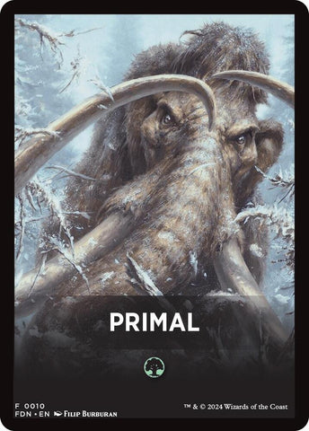 Primal Theme Card [Foundations Tokens] 