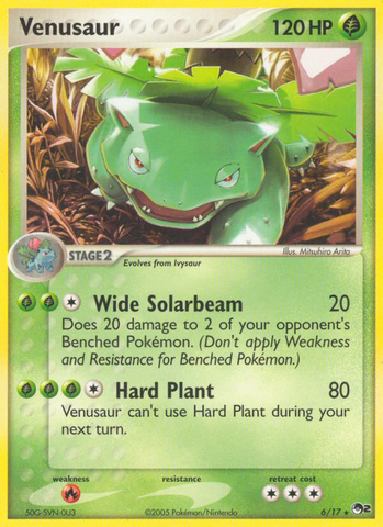 Venusaur (6/17) [POP Series 2] 