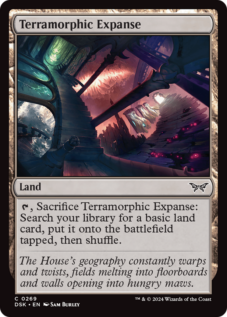 Terramorphic Expanse [Duskmourn: House of Horror] 