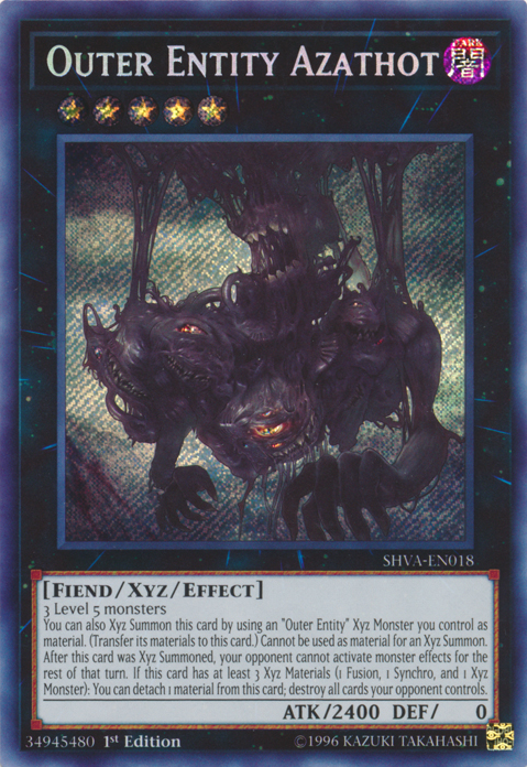 Outer Entity Azathoth [SHVA-EN018] Secret Rare 