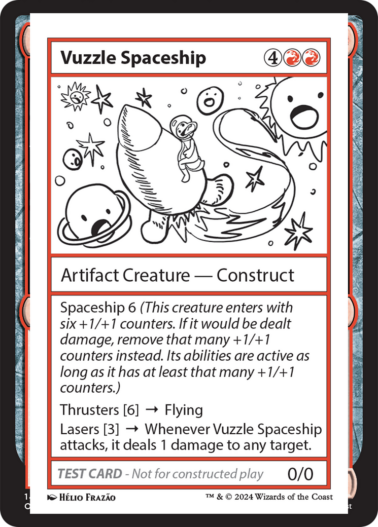 Vuzzle Spaceship [Mystery Booster 2 Playtest Cards] 