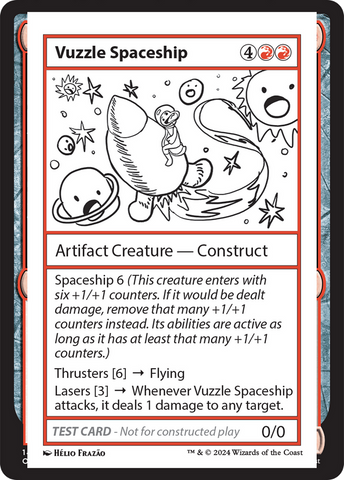 Vuzzle Spaceship [Mystery Booster 2 Playtest Cards] 