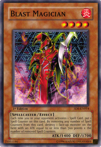 Blast Magician [SD6-EN014] Common 