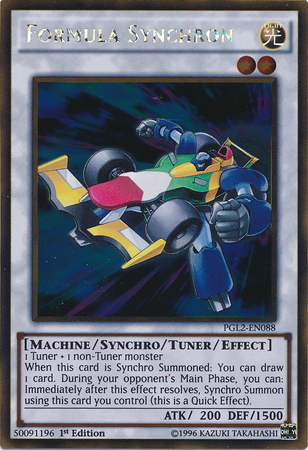 Formula Synchron [PGL2-EN088] Gold Rare 