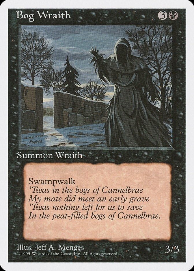 Bog Wraith [Fourth Edition] 