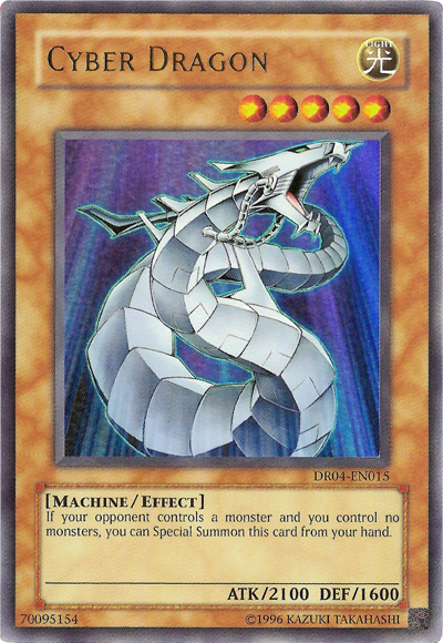 Cyber ​​Dragon [DR04-EN015] Ultra Rare 