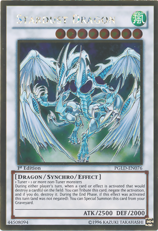 Stardust Dragon [PGLD-EN076] Gold Rare 