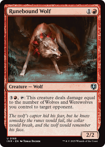 Runebound Wolf [Innistrad Remastered] 