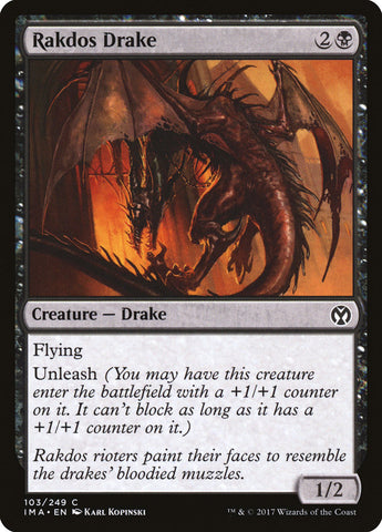 Rakdos Drake [Iconic Masters] 