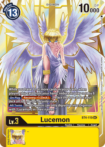 Lucemon [BT4-115] [Great Legend] 