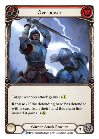 Overpower (Red) [1HP153] (History Pack 1) 