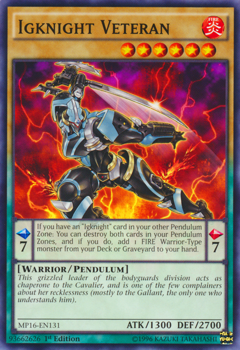 Igknight Veteran [MP16-EN131] Common 