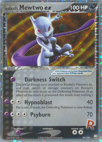 Rocket's Mewtwo ex (99/109) [EX: Team Rocket Returns] 