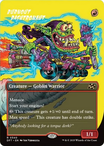 Burnout Bashtronaut (Borderless) [Aetherdrift] 