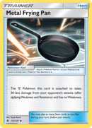 Metal Frying Pan (112/131) [Sun &amp; Moon: Forbidden Light] 