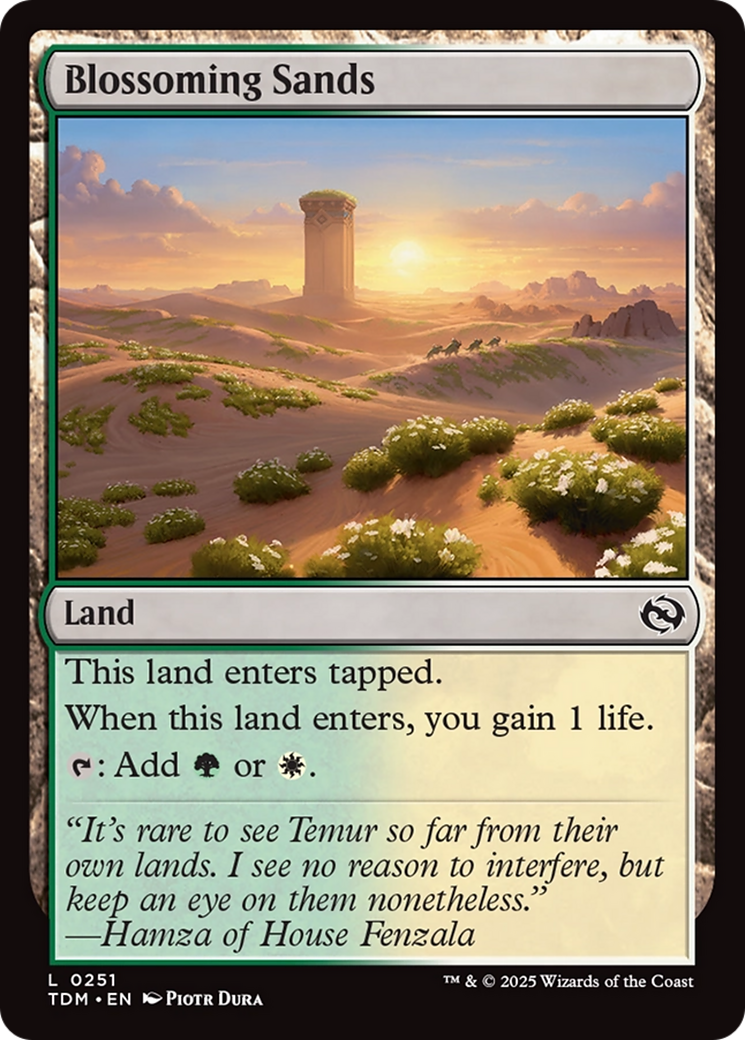 Blossoming Sands [Tarkir: Dragonstorm] 