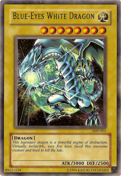 Blue-Eyes White Dragon [JMP-001] Ultra Rare 
