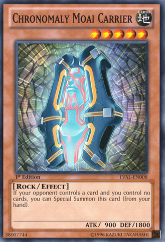 Chronomaly Moai Carrier [LVAL-EN008] Common 