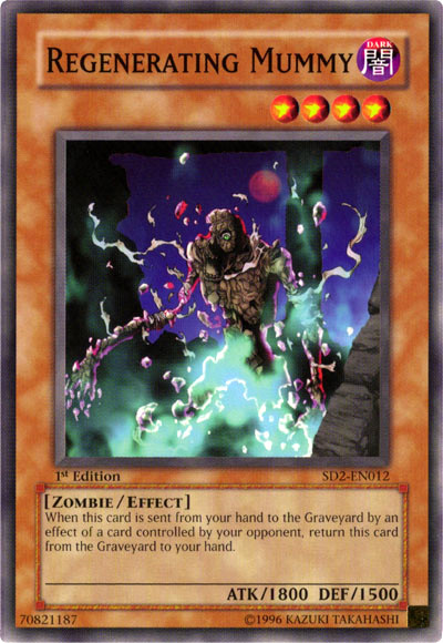 Regenerating Mummy [SD2-EN012] Common 