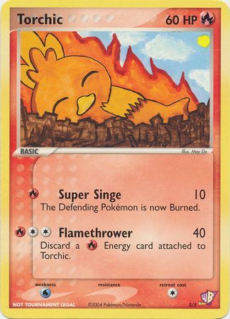 Torchic (3/5) [Kids WB Promos] 
