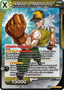 Android 13, Robotic Unity (Uncommon) (BT13-094) [Supreme Rivalry] 