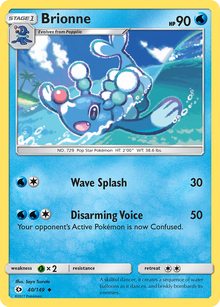 Brionne (40/149) [Sun &amp; Moon: Base Set] 