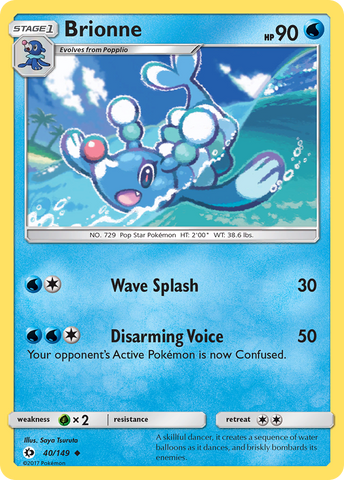 Brionne (40/149) [Sun &amp; Moon: Base Set] 