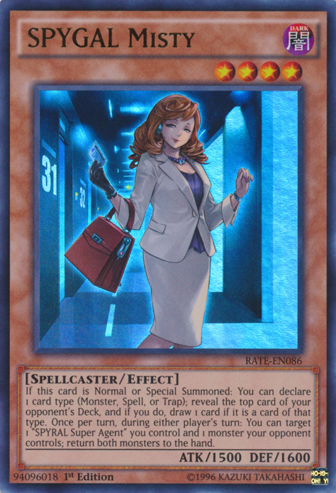 SPYGAL Misty [RATE-EN086] Ultra Rare 