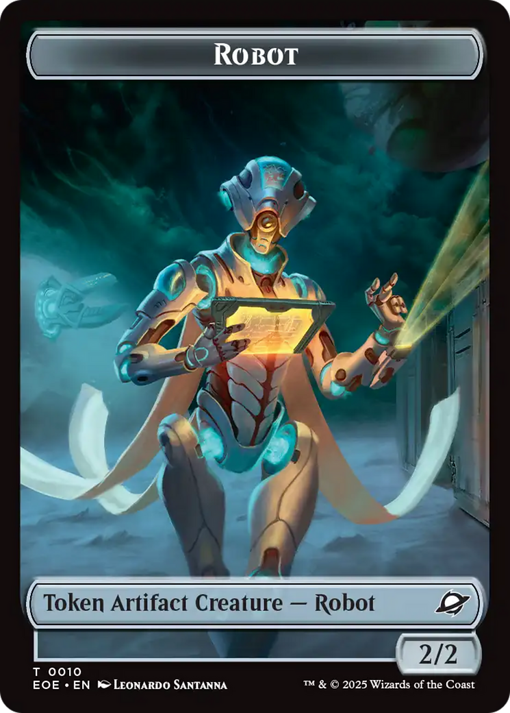 Robot // Ammunition Double-Sided Token [Edge of Eternities Tokens] 