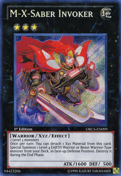 MX-Saber Invoker [ORCS-EN099] Secret Rare 