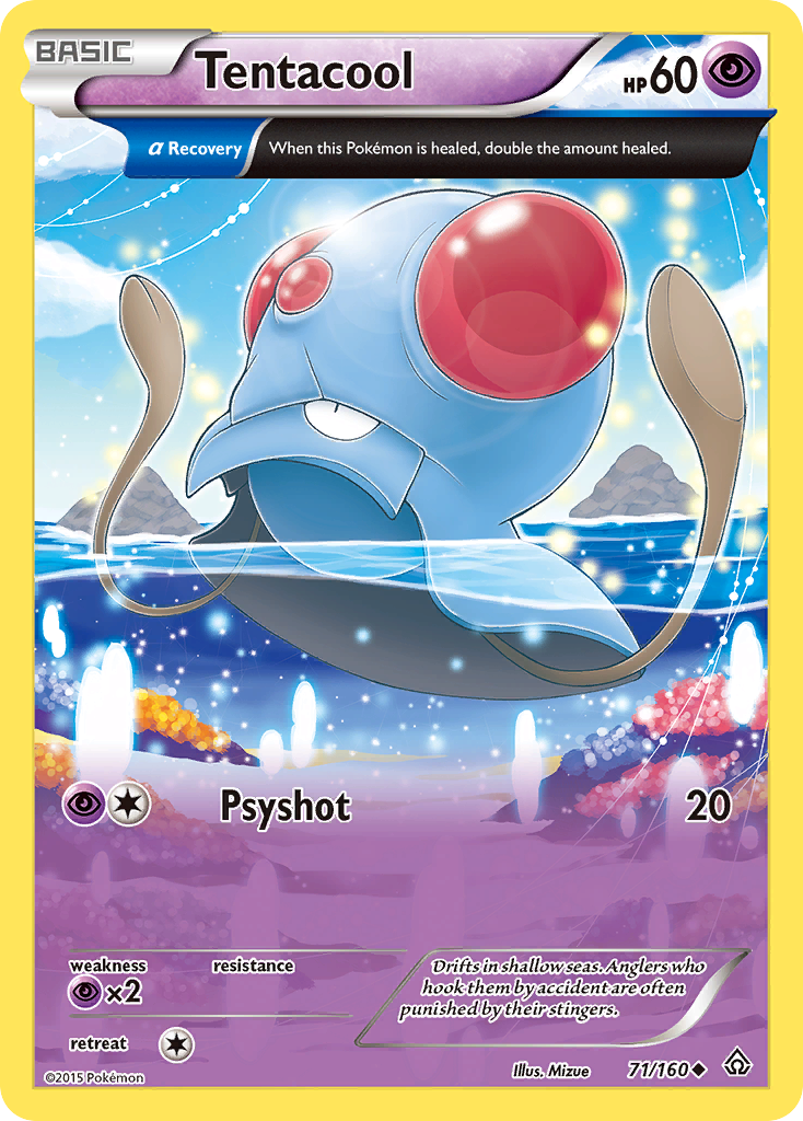 Tentacool (71/160) [XY: Primal Clash] 