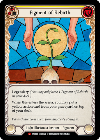 Figment of Rebirth // Avalon, Archangel of Rebirth [DTD009] (Dusk Till Dawn) 