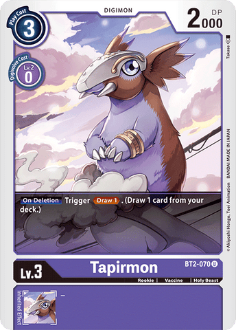 Tapirmon [BT2-070] [Release Special Booster Ver.1.0] 