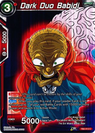 Dark Duo Babidi (TB2-013) [World Martial Arts Tournament] 