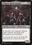 Whisper, Blood Liturgist [Dominaria] 