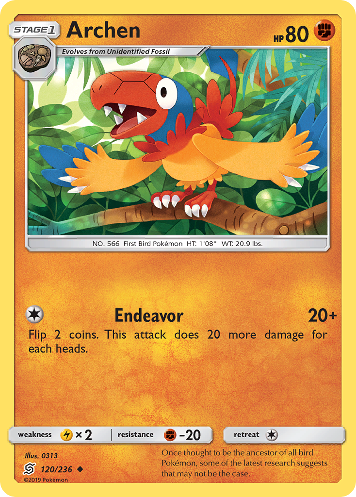 Archen (120/236) [Sun &amp; Moon: Unified Minds] 