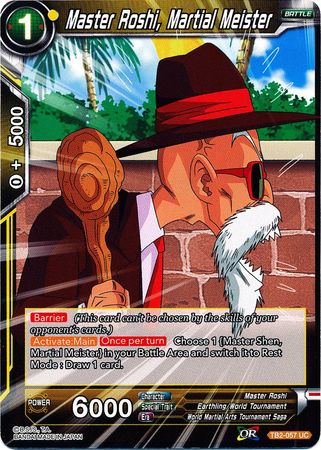 Master Shen, Martial Meister (TB2-063) [World Martial Arts Tournament] 