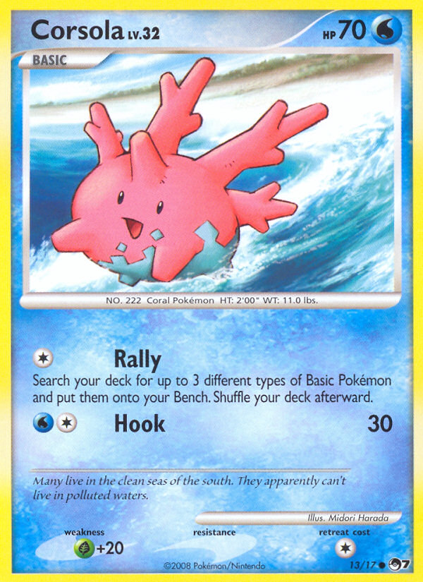 Corsola (13/17) [POP Series 7] 