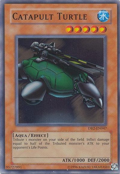 Catapult Turtle [DB2-EN047] Super Rare 