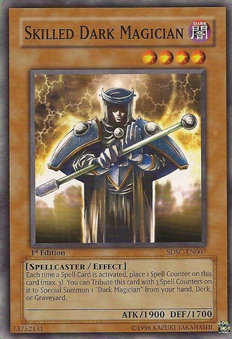 Skilled Dark Magician [SDSC-EN007] Common 