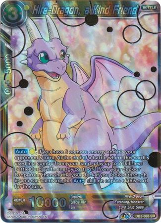 Hire-Dragon, a Kind Friend (DB3-088) [Giant Force]