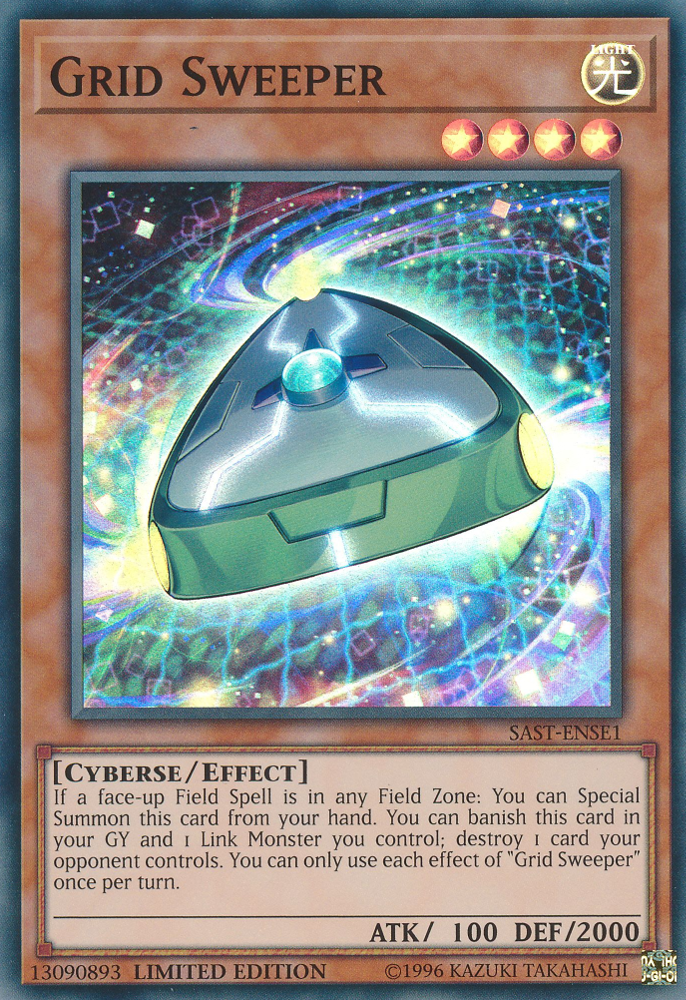Grid Sweeper [SAST-ENSE1] Super Rare 