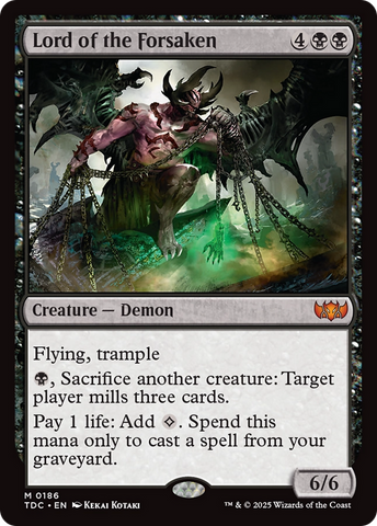Lord of the Forsaken [Tarkir: Dragonstorm Commander] 