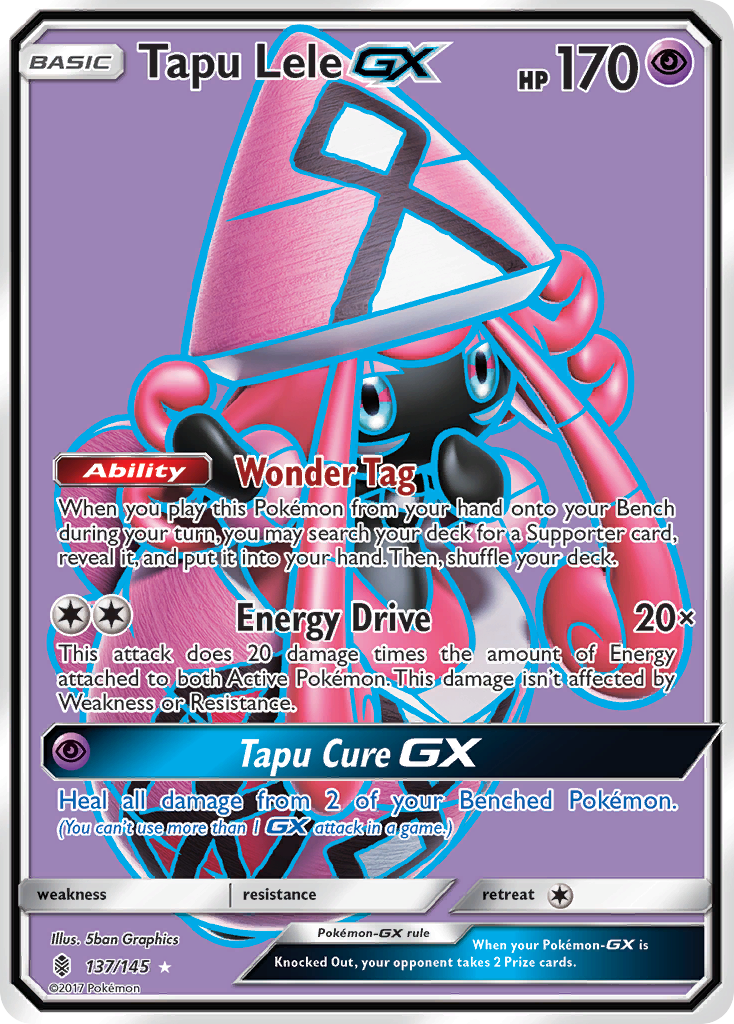 Tapu Lele GX (137/145) [Sun &amp; Moon: Guardians Rising] 