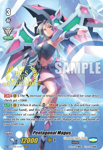 Pentagonal Magus (2018 World Finals) (BCS2018/VGP01) [Bushiroad Event Cards]