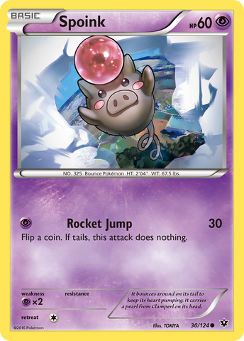 Spoink (30/124) [XY: Fates Collide] 